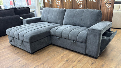 Franklin Sofabed Grey Universal Corner