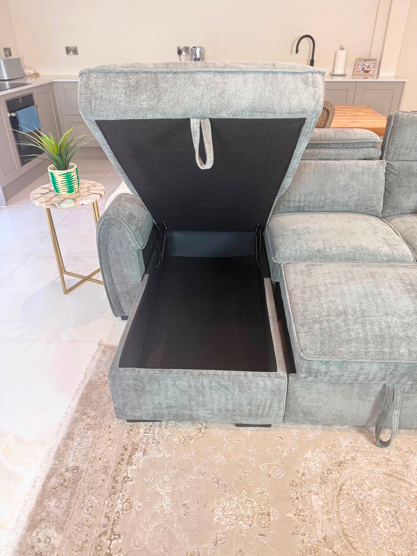 Montrose Universal Storage Sofa Bed - Dark Grey
