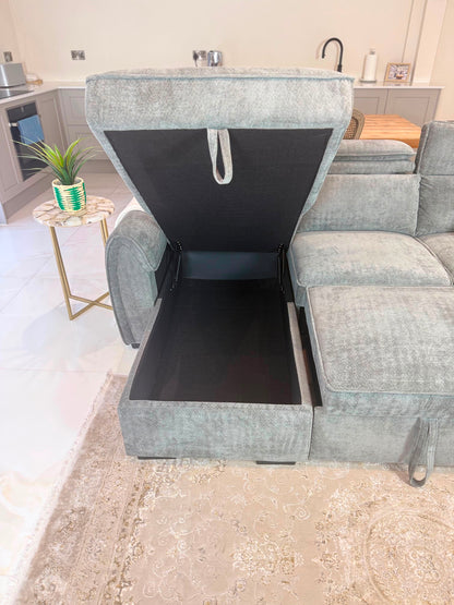 Montrose Universal Storage Sofa Bed - Dark Grey