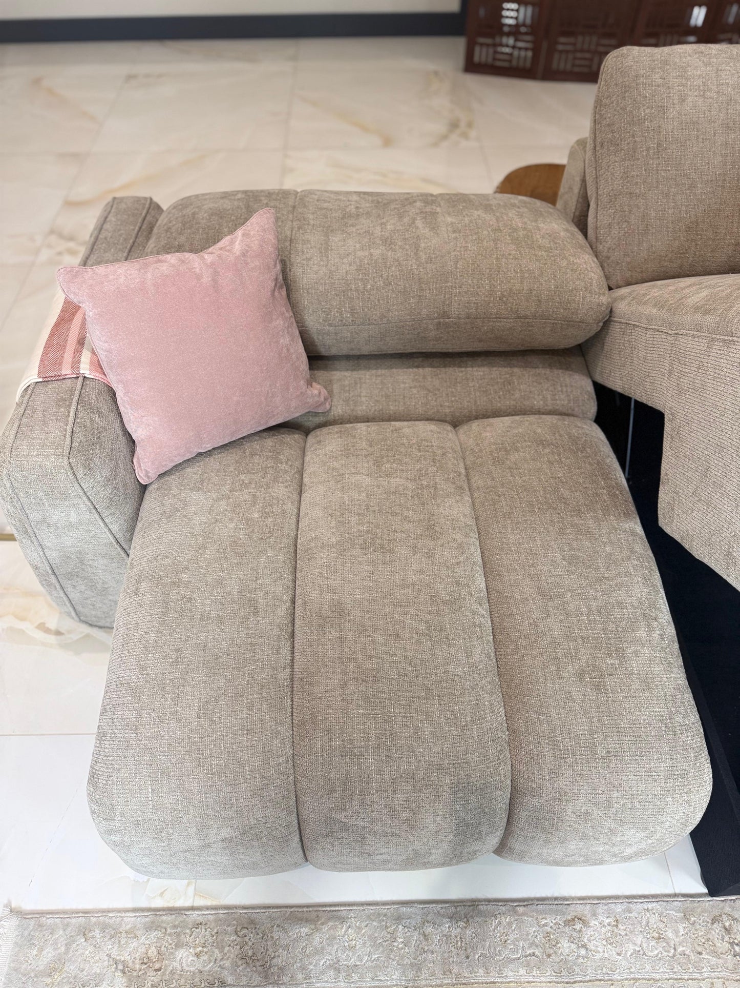Portland Universal Storage Sofa Bed -  Beige