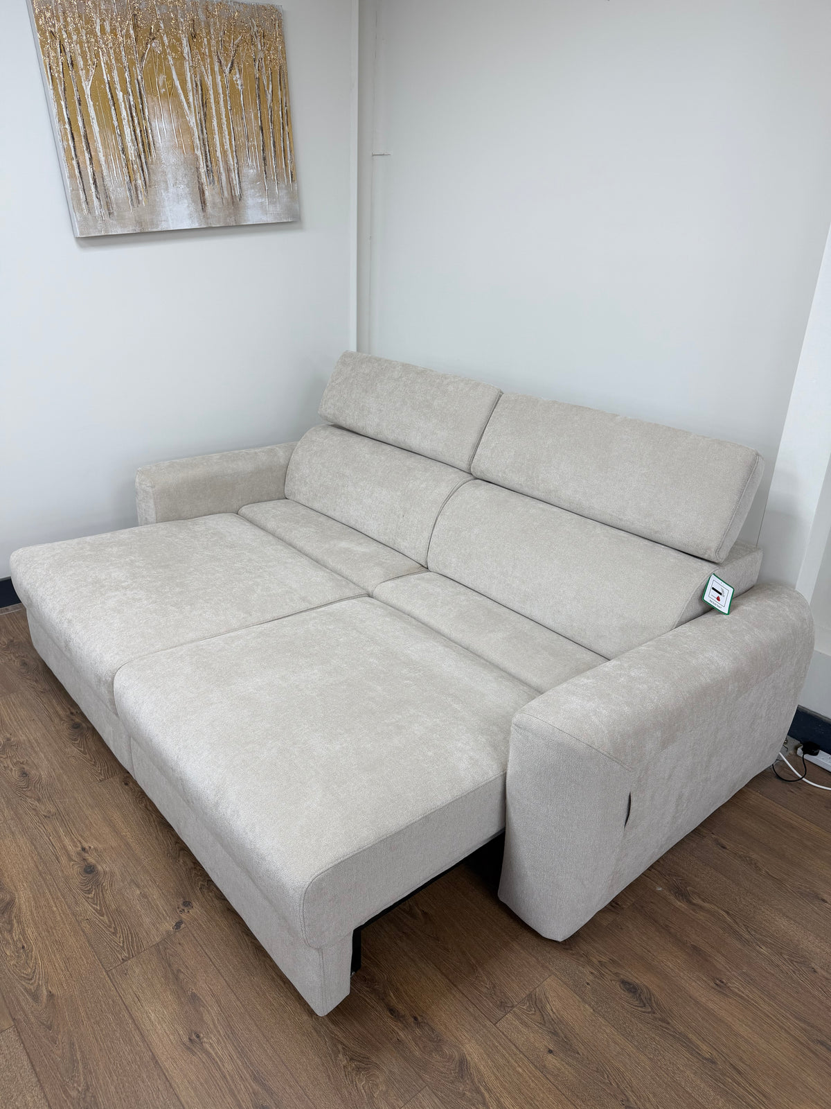 Dakota Electric Sofa Bed - Beige