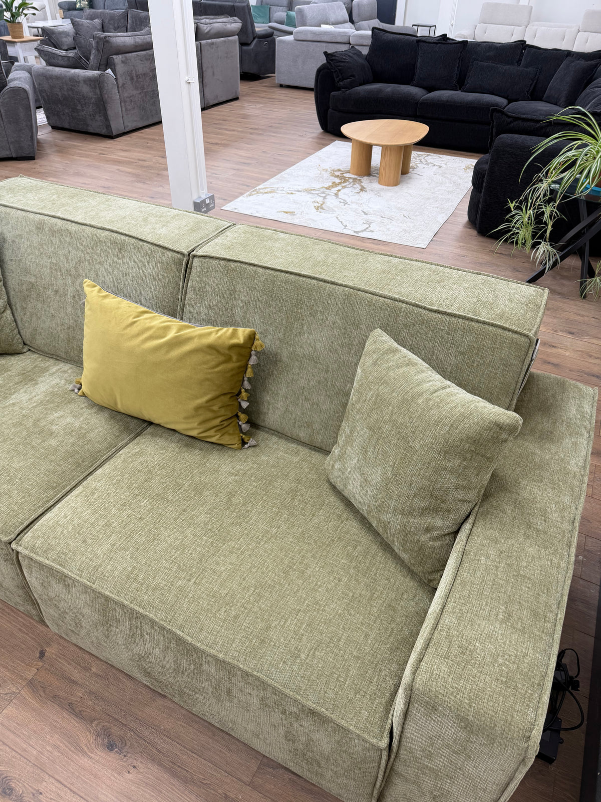 Houston Electric Sofa Bed - Green