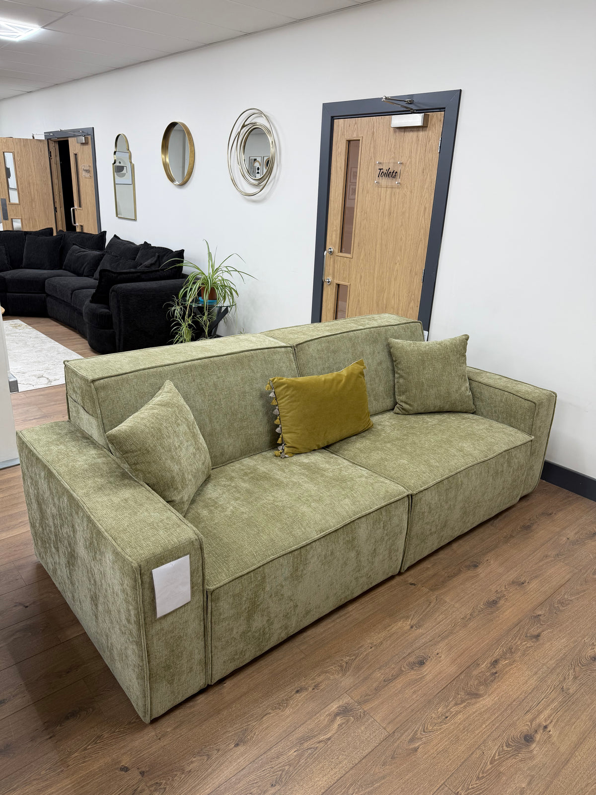 Houston Electric Sofa Bed - Green