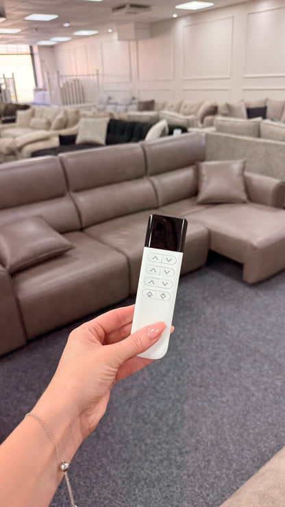 Conway Leather Electric Sofa Bed