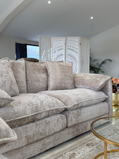 Solaya 3+2 Seater Sofa - Beige