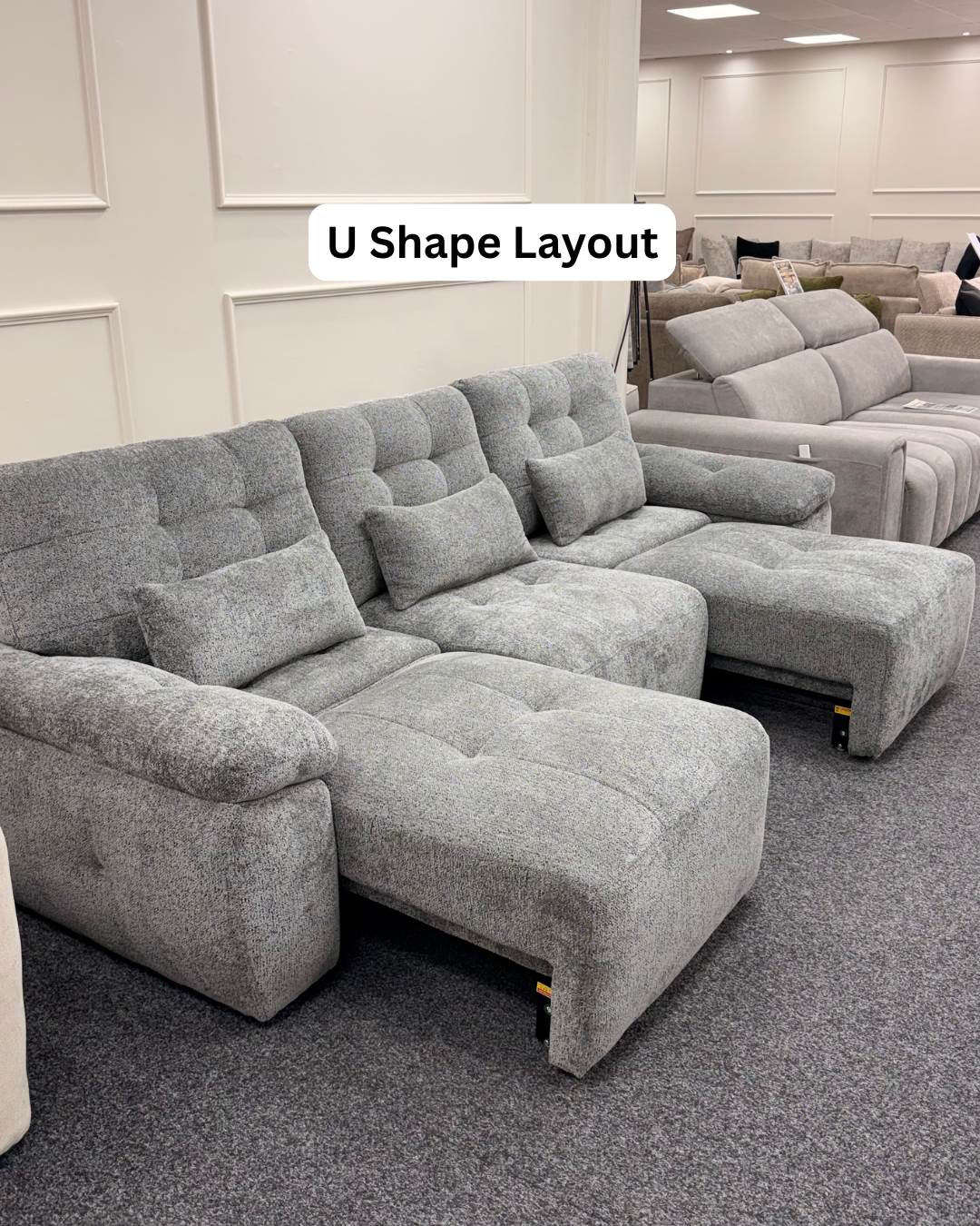 Dallas Electric Sofabed - Grey