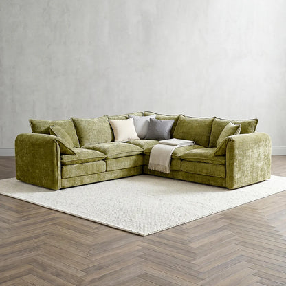 Solaya Corner Sofa - Green