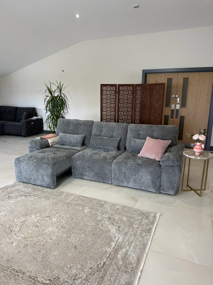 Dallas Electric Sofabed - Grey