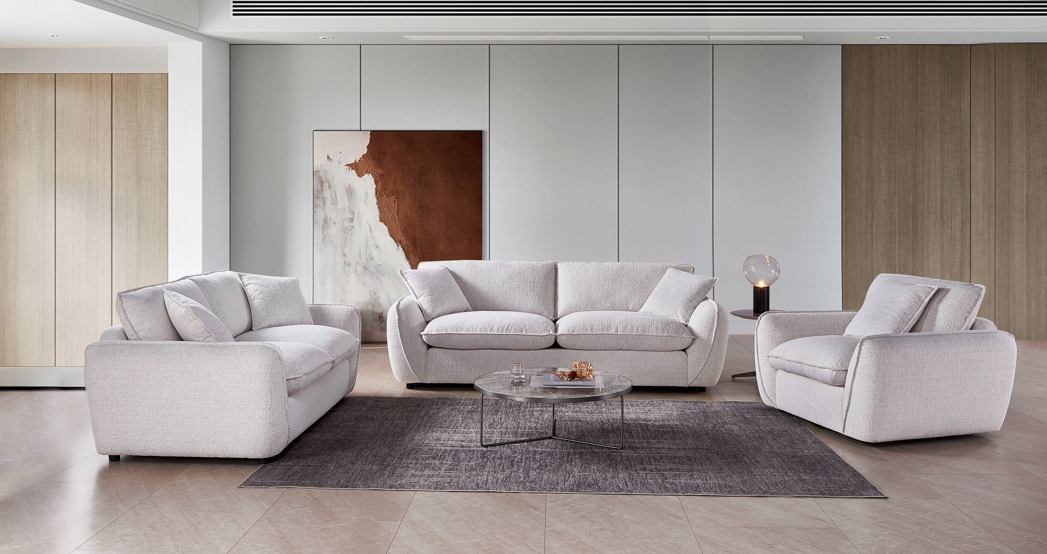 Berlin 2 Seater Sofa - Beige
