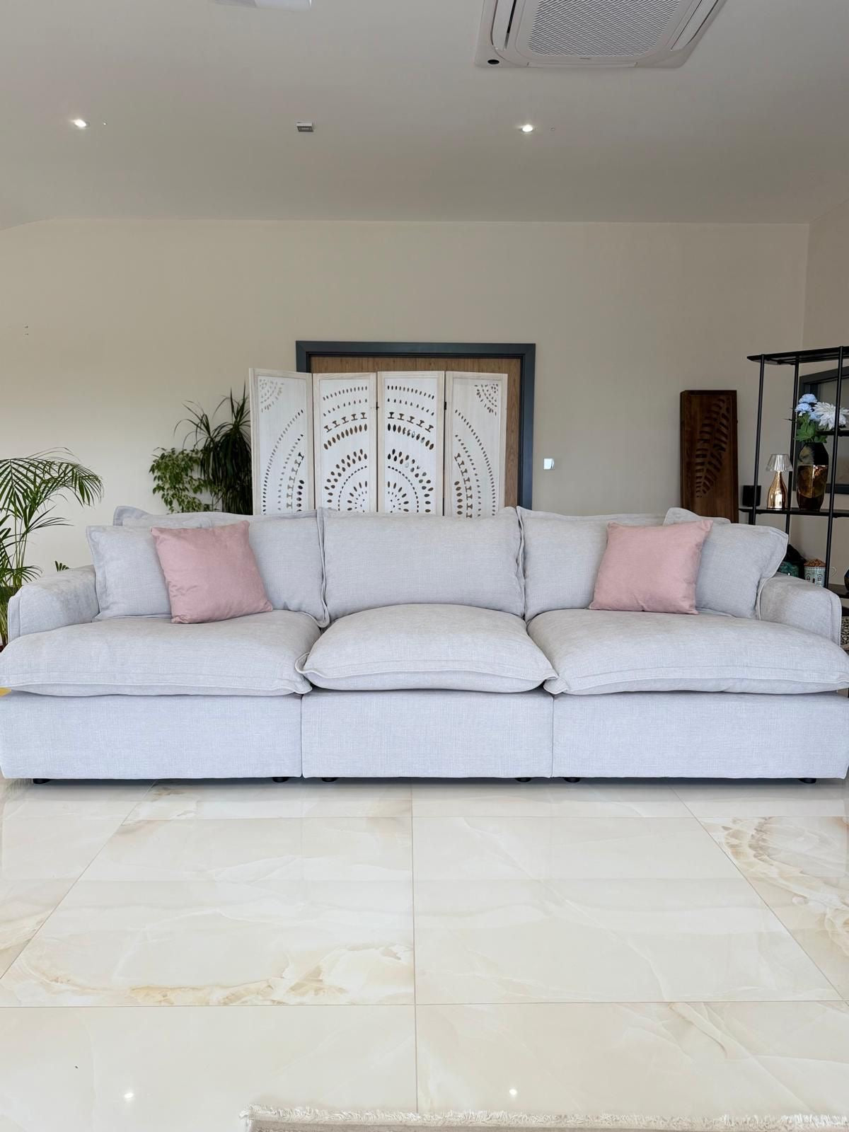 Santa Barbara Modular Sofa Beige Stone