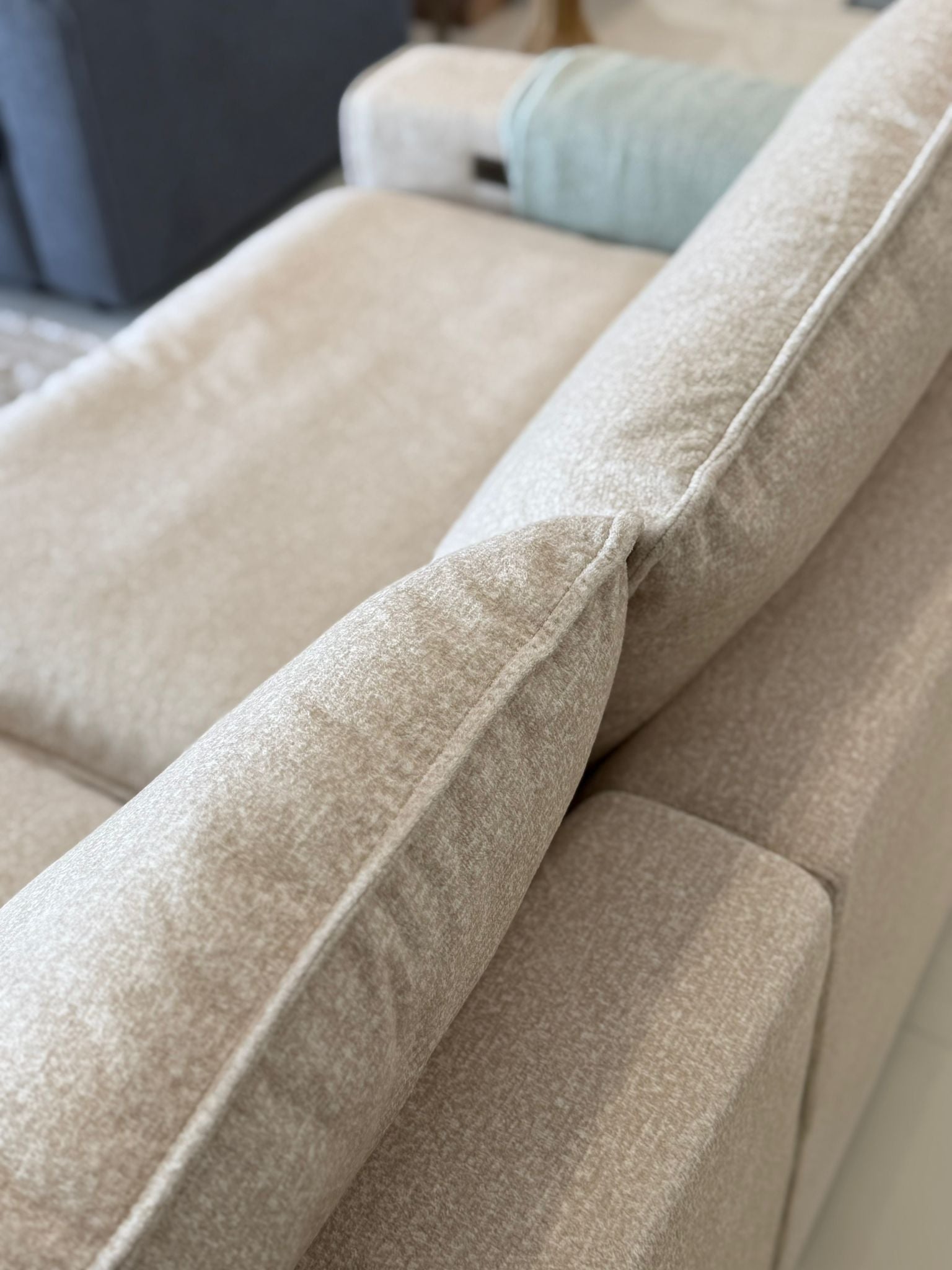 Florence Cloud Electric Seat Extension Sofa Bed  - Beige
