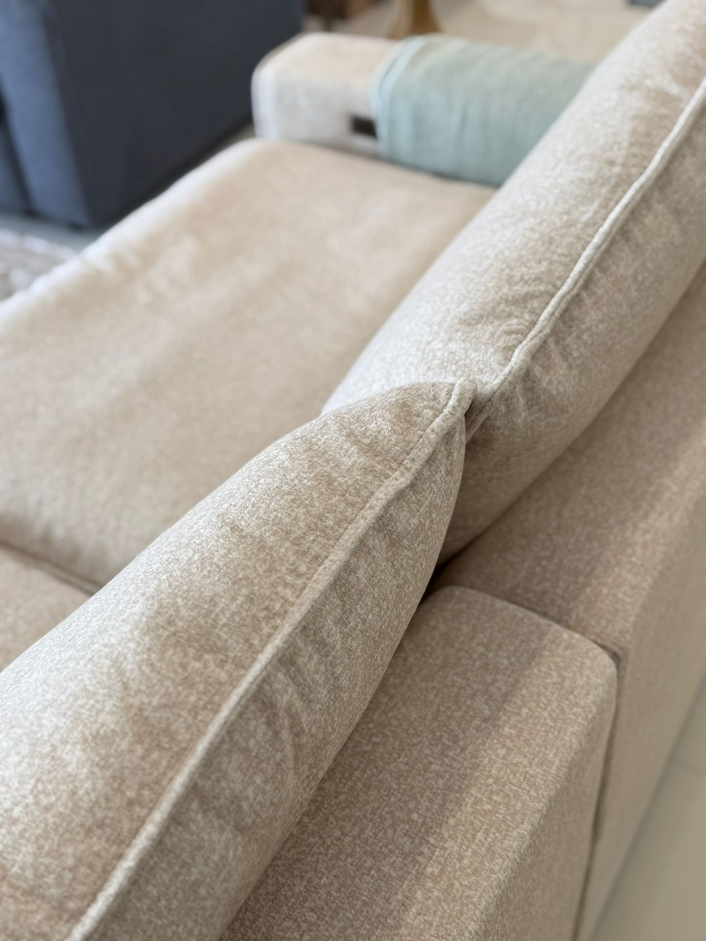 Florence Cloud Electric Seat Extension Sofa Bed  - Beige