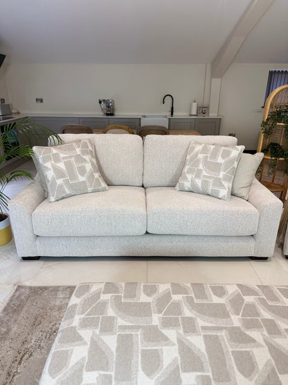 Douglas Beige 3 Seater Sofa