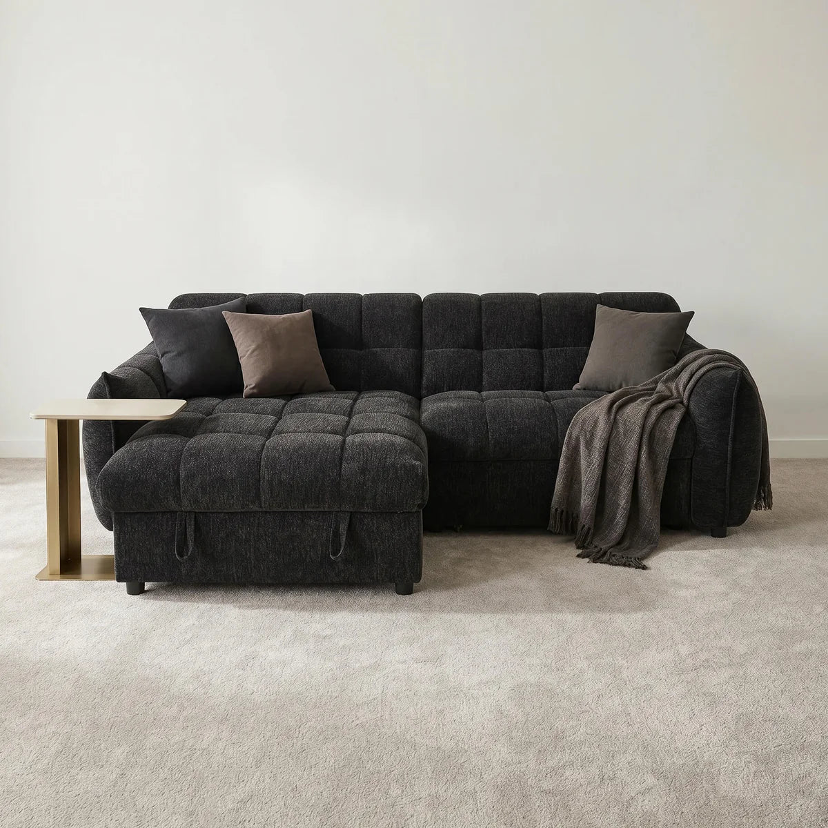 Florida Universal Storage Sofa Bed - Black