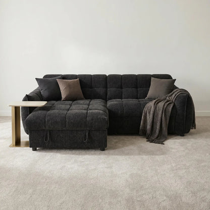 Florida Universal Storage Sofa Bed - Black