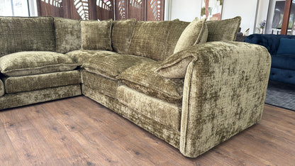 Solaya Corner Sofa - Green
