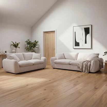 Berlin 3+2 Seater Sofa Set - Beige