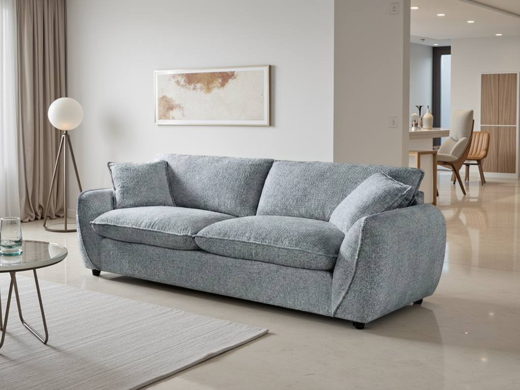 Berlin 3+2 Seater Sofa Set - Grey