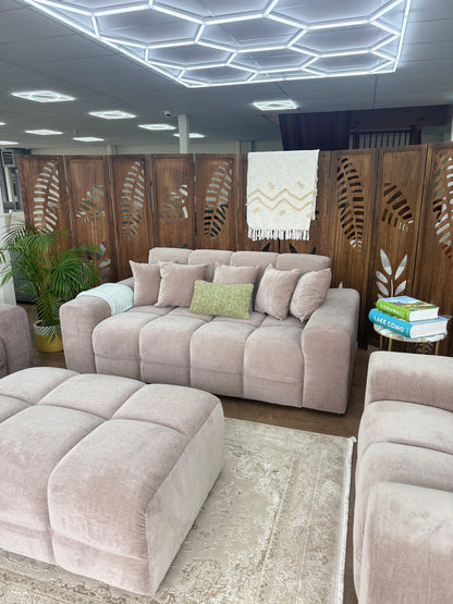 Jacob 3 Seater Sofa - Latte