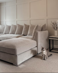 Bishop Scatter U Shape Corner Sofa - Any Colour