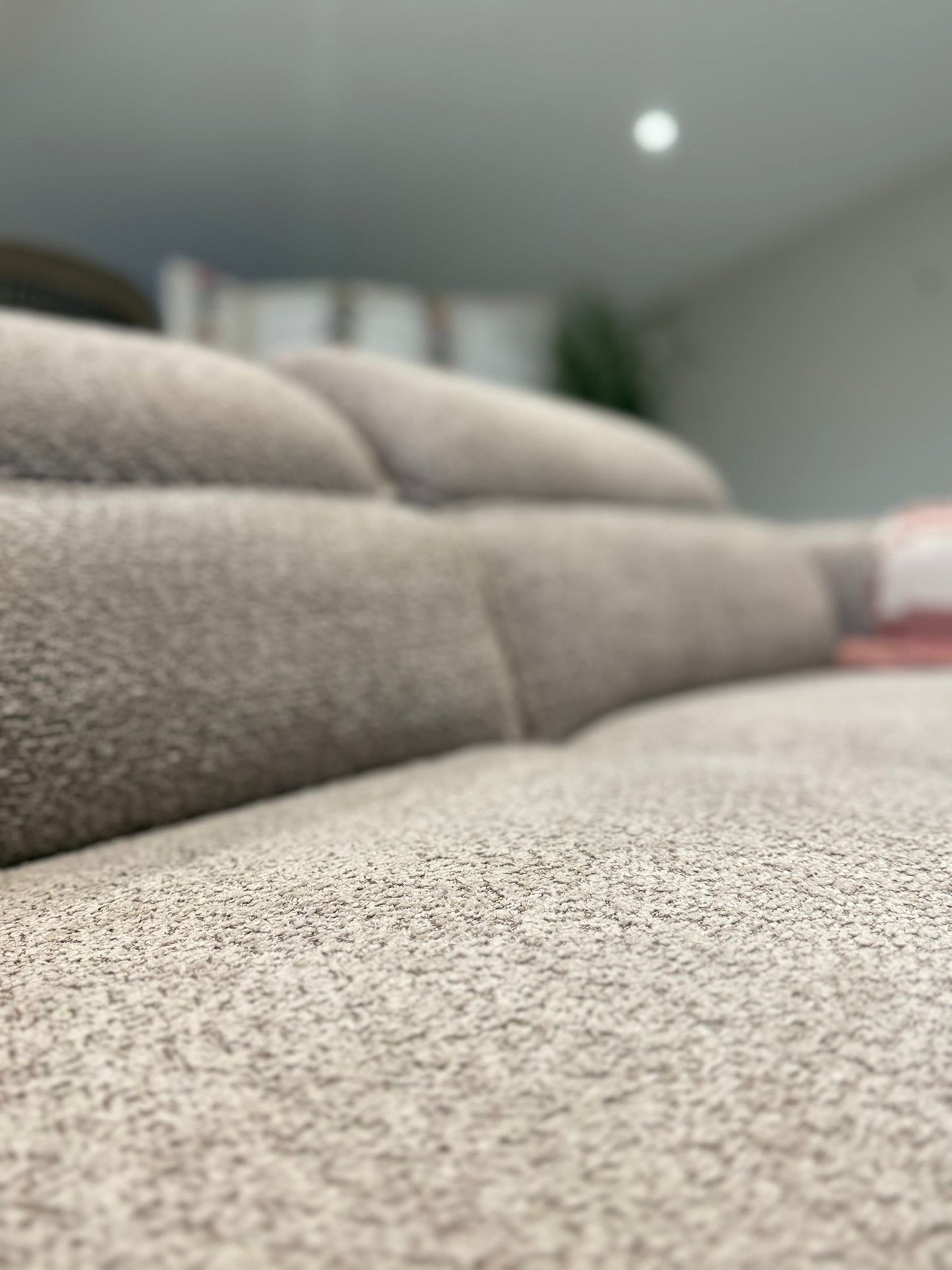 Capri Corner Sofa Bed With Storage - Beige - Universal Chaise - Pull Out Bed