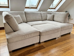 Carnaby Boucle U Shape Corner Sofa