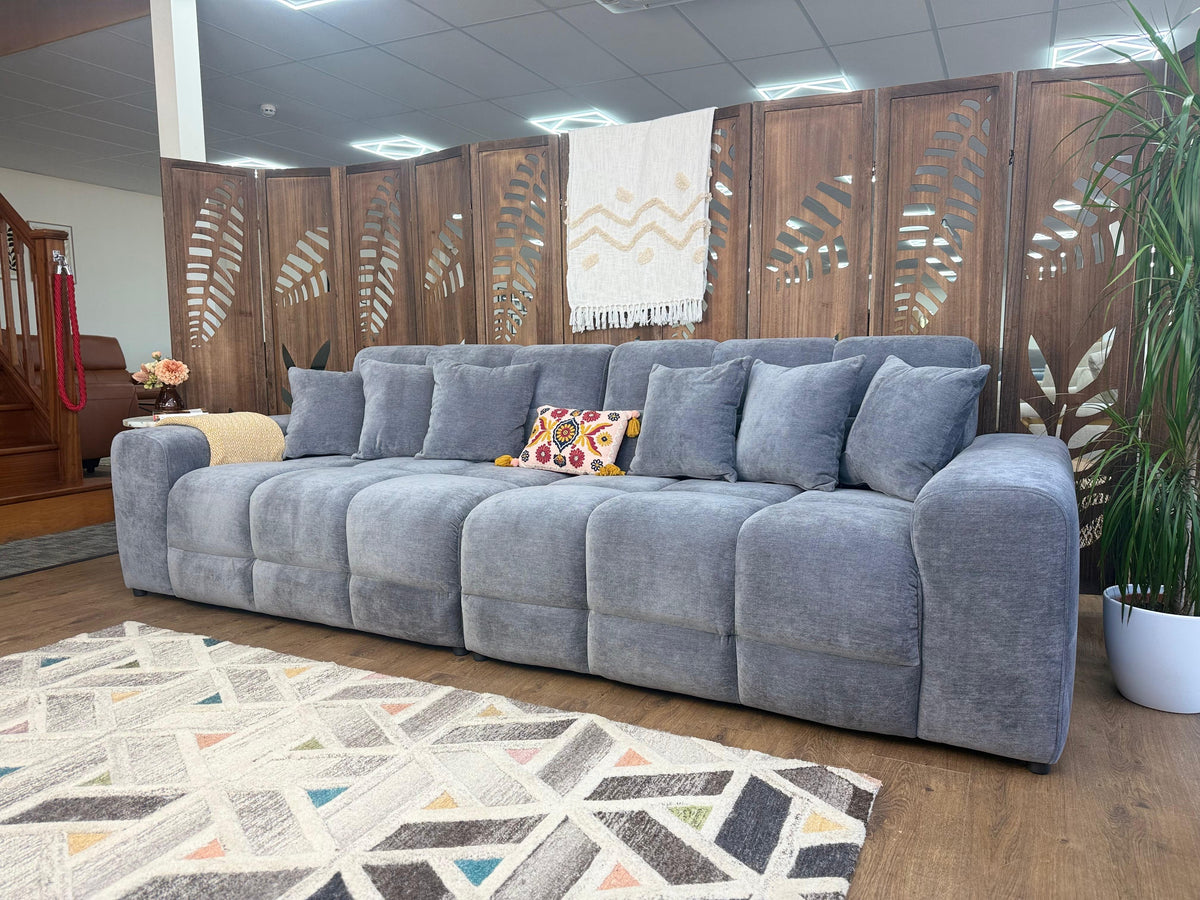 Jacob 4 Seater Sofa - Grey