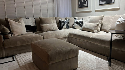 Mirabel Sofa Mocha Large Corner