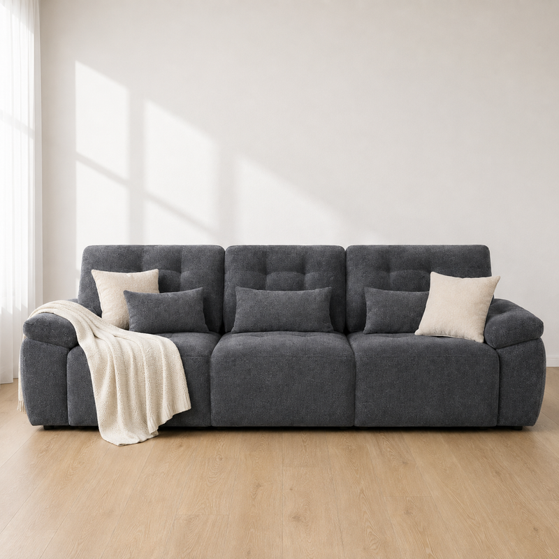 Dallas Electric Sofabed - Grey