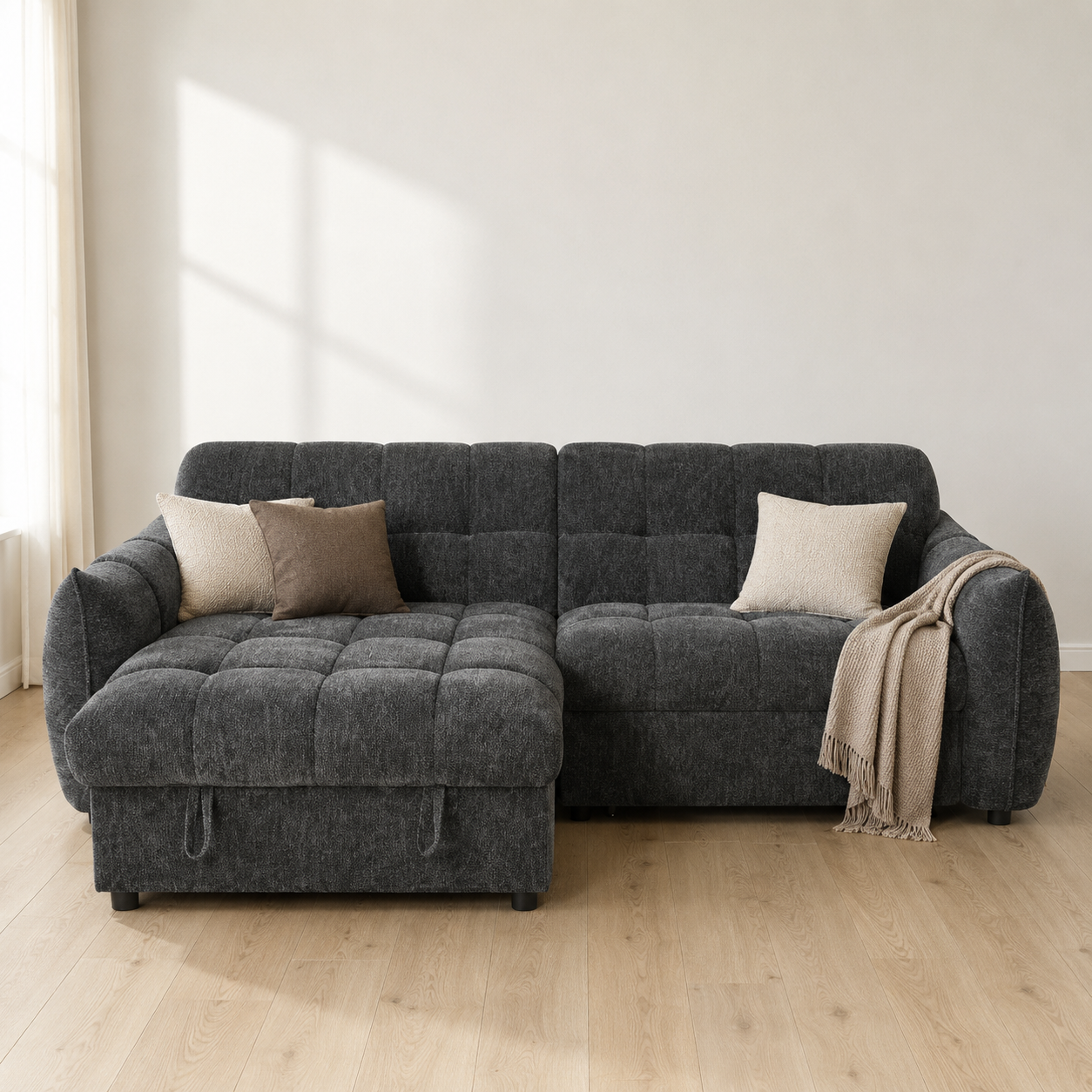 Florida Universal Storage Sofa Bed - Grey