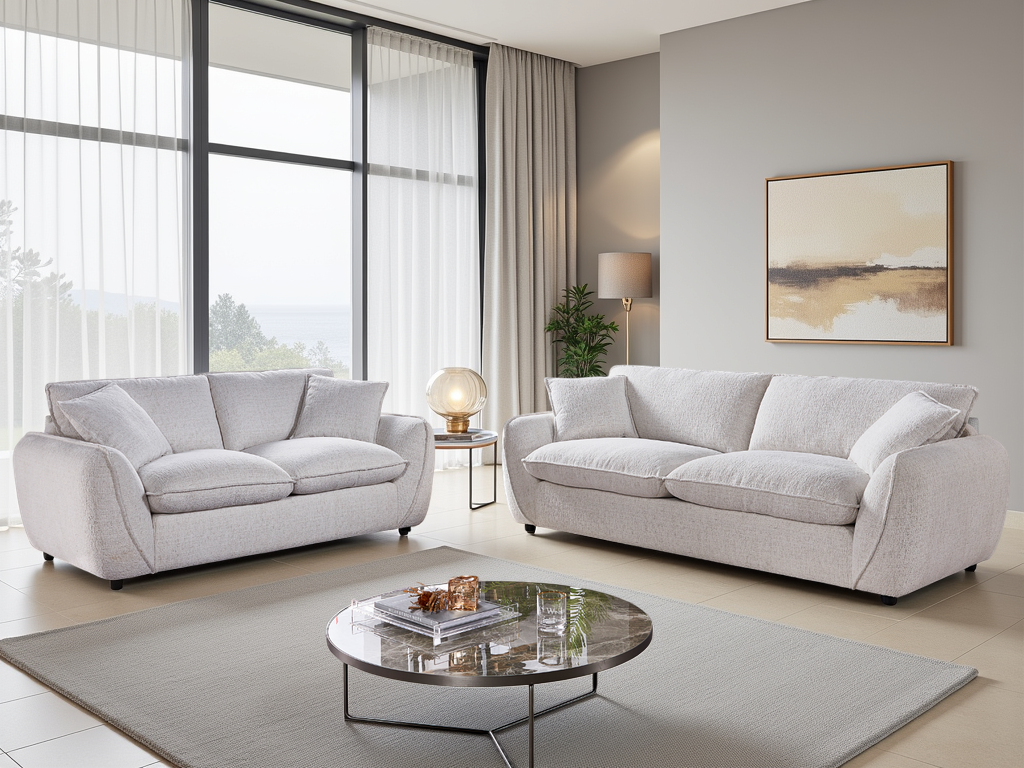 Berlin 2 Seater Sofa - Beige