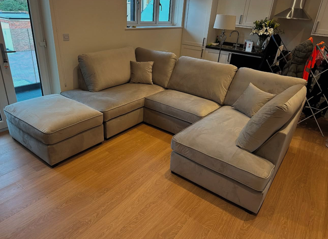 Carnaby U Shape Corner Sofa - Any Colour