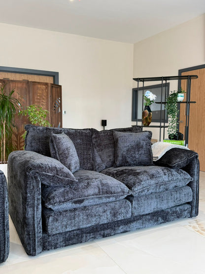 Solaya Sofa 2 Seater - Black