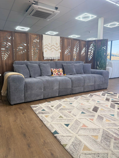 Jacob 4 Seater Sofa - Grey