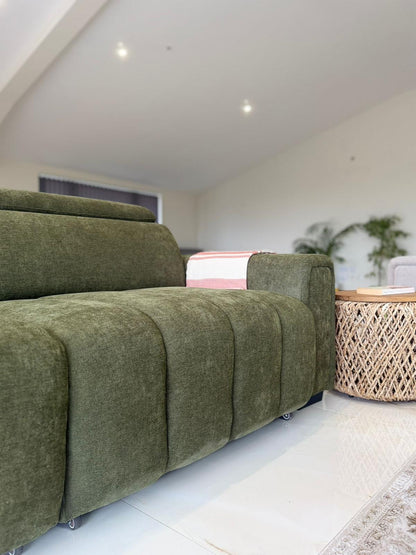 Molly 3 Seater Electric Sofa Bed - Green