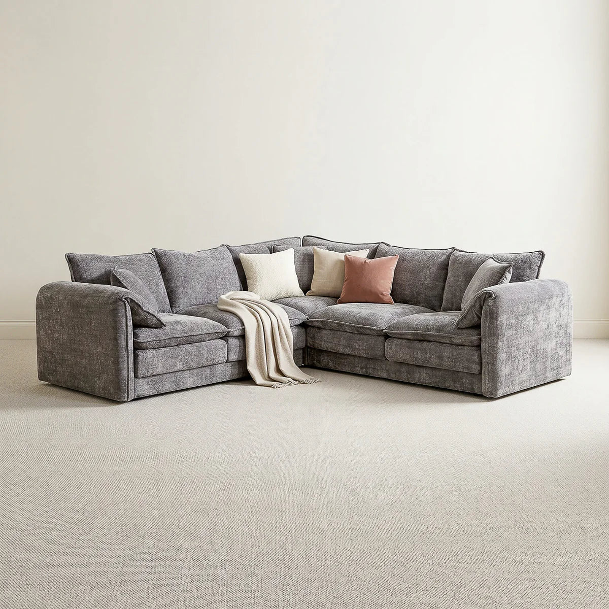 Solaya Corner Sofa - Grey