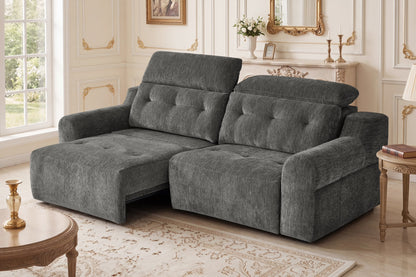 Harrison Electric Sofa Bed - Charcoal
