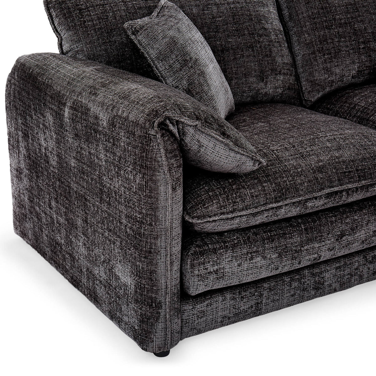 Solaya Corner Sofa - Black