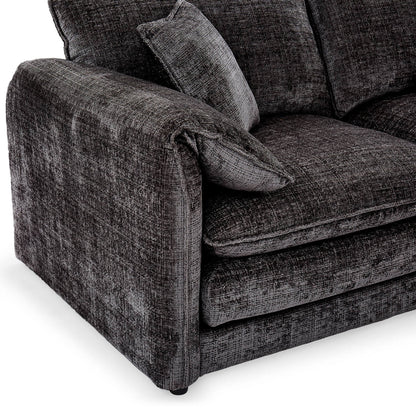 Solaya Corner Sofa - Black
