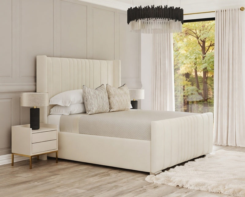 Hilton Winged Headboard Bed Frame