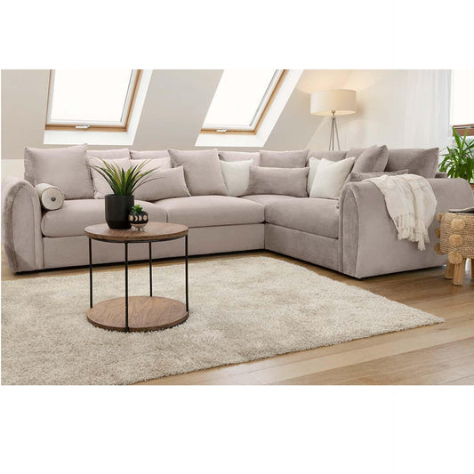 Alv Right Hand Facing Corner Sofa - Mocha