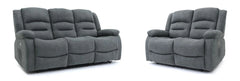 Alva Electric Recliner 3+2 Sofa Set - Graphite