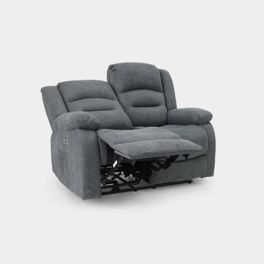 Alva Electric Recliner 2 Seater Faux Leather