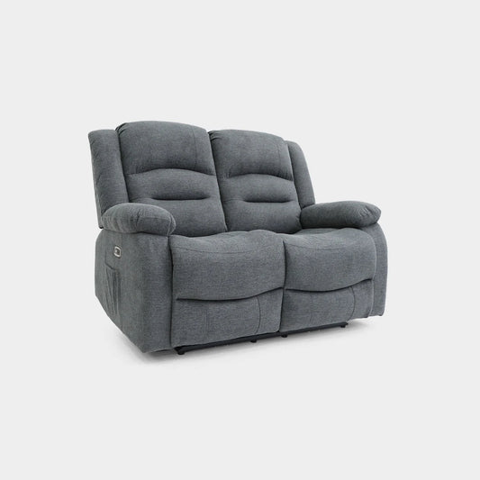 Alva Electric Recliner 2 Seater Faux Leather