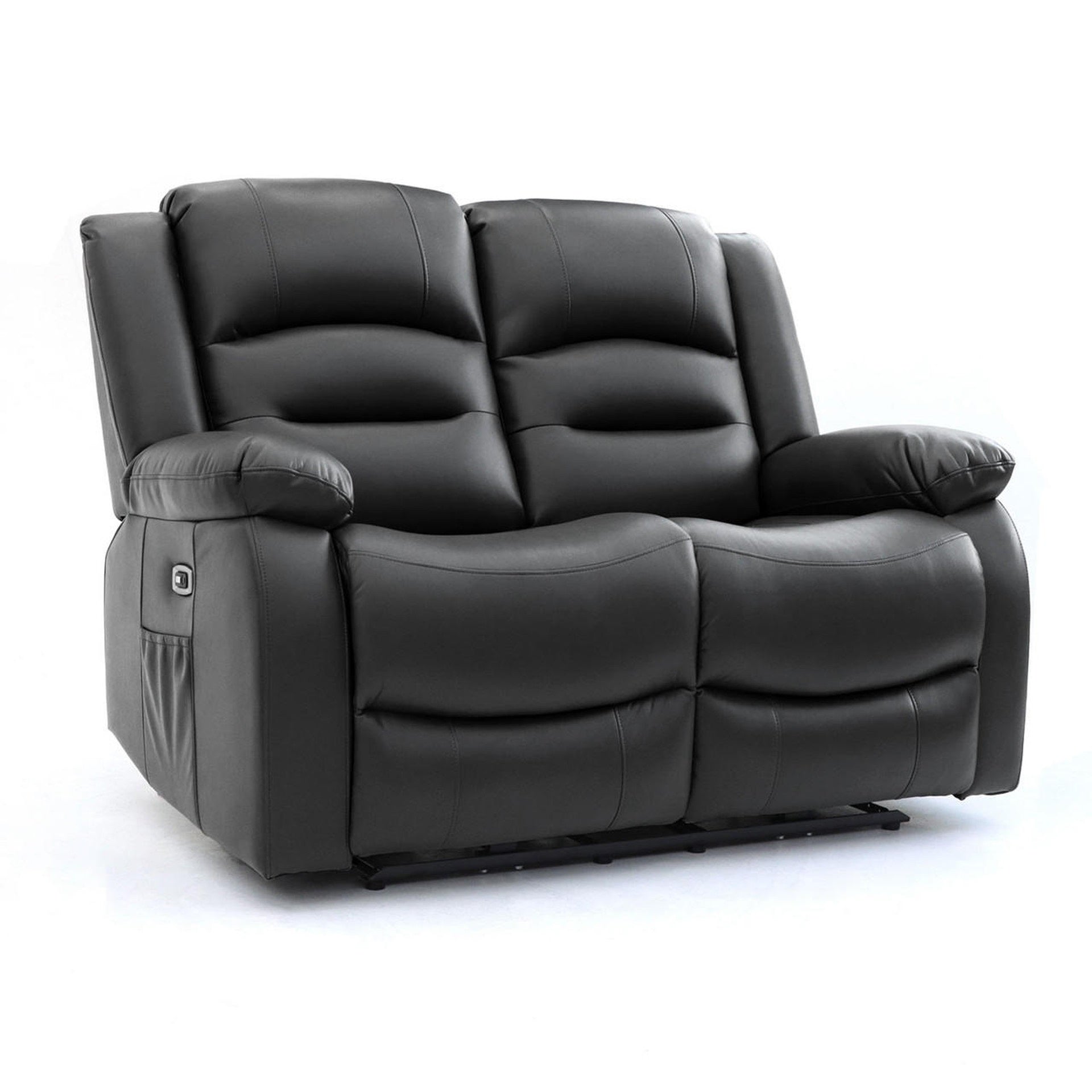 Amalfi 2 Seater Sofa - Black