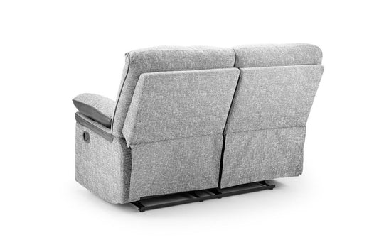 Anzla Recliner 2 Seater Sofa - Grey