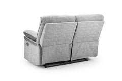 Anzla Recliner 2 Seater Sofa - Grey