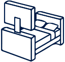 Upgrade to a TV bed icon