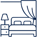 Change your bedroom look icon