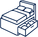 Maximise your storage space icon